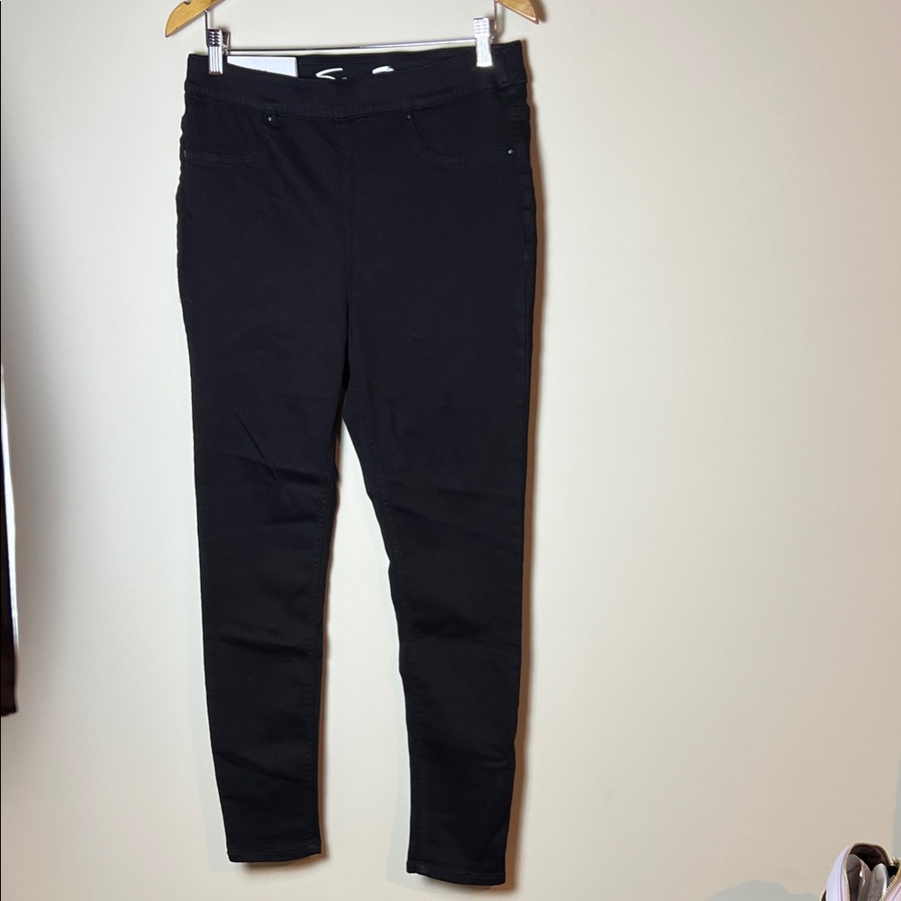 Seven7 Black Hi Rise Legging / Jegging for Women NWT Large
